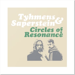 Tyhmens and Saperstein - Circles of Resonance - Afternoon Spray Posters and Art